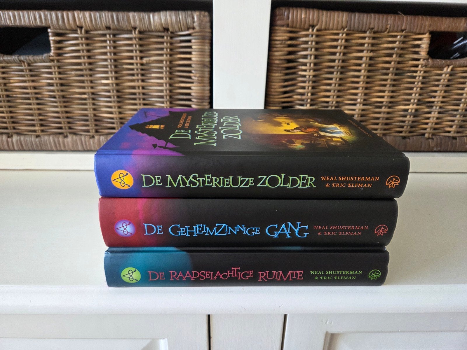 Neal Shusterman en Eric Elfman - 3 boeken, Boeken, Ophalen of Verzenden, Zo goed als nieuw