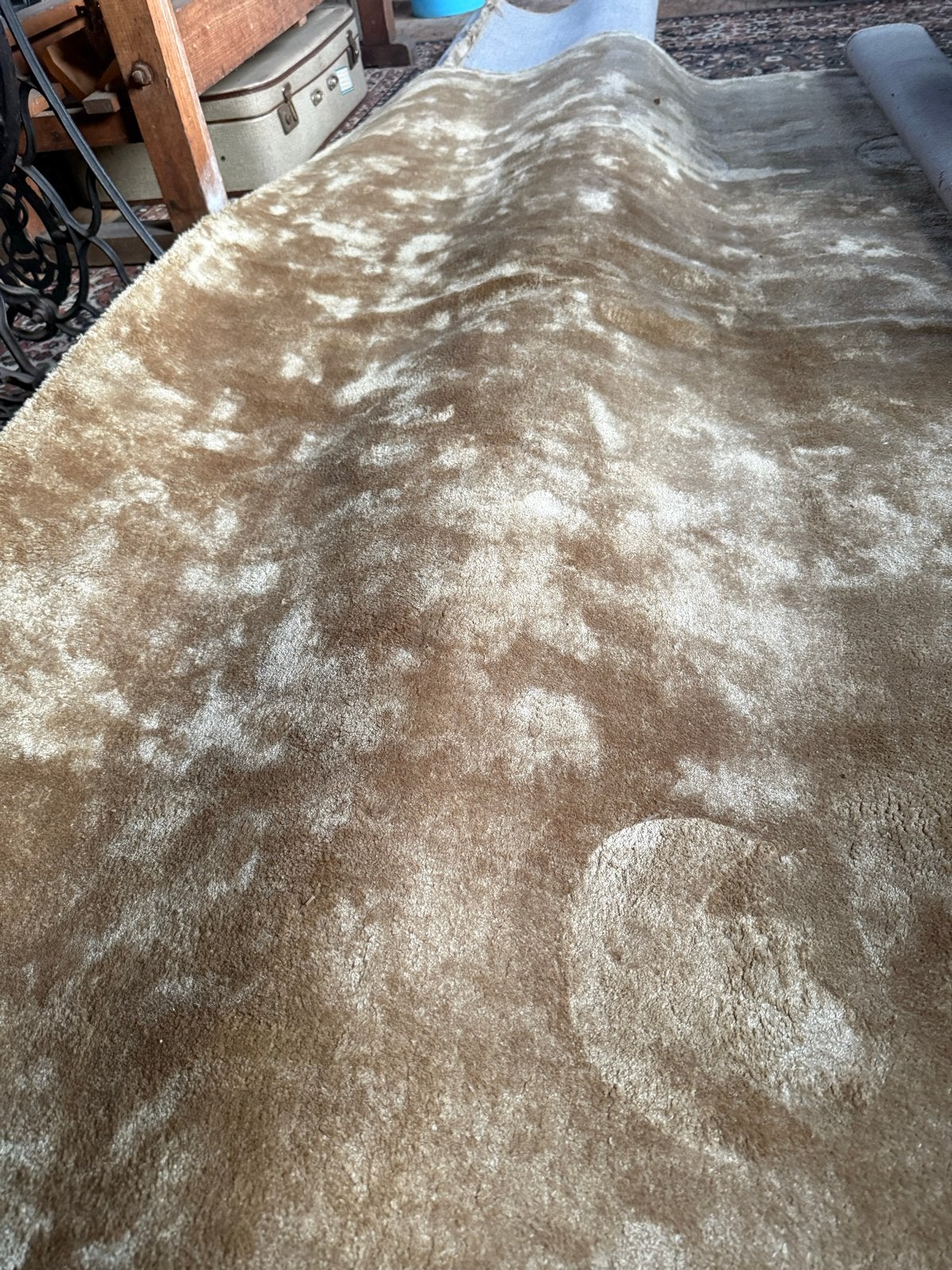 Exclusief Nieuw Richmond Kleed 200x300 Goudkleurig, Ophalen, Nieuw, 200 cm of meer, Rechthoekig