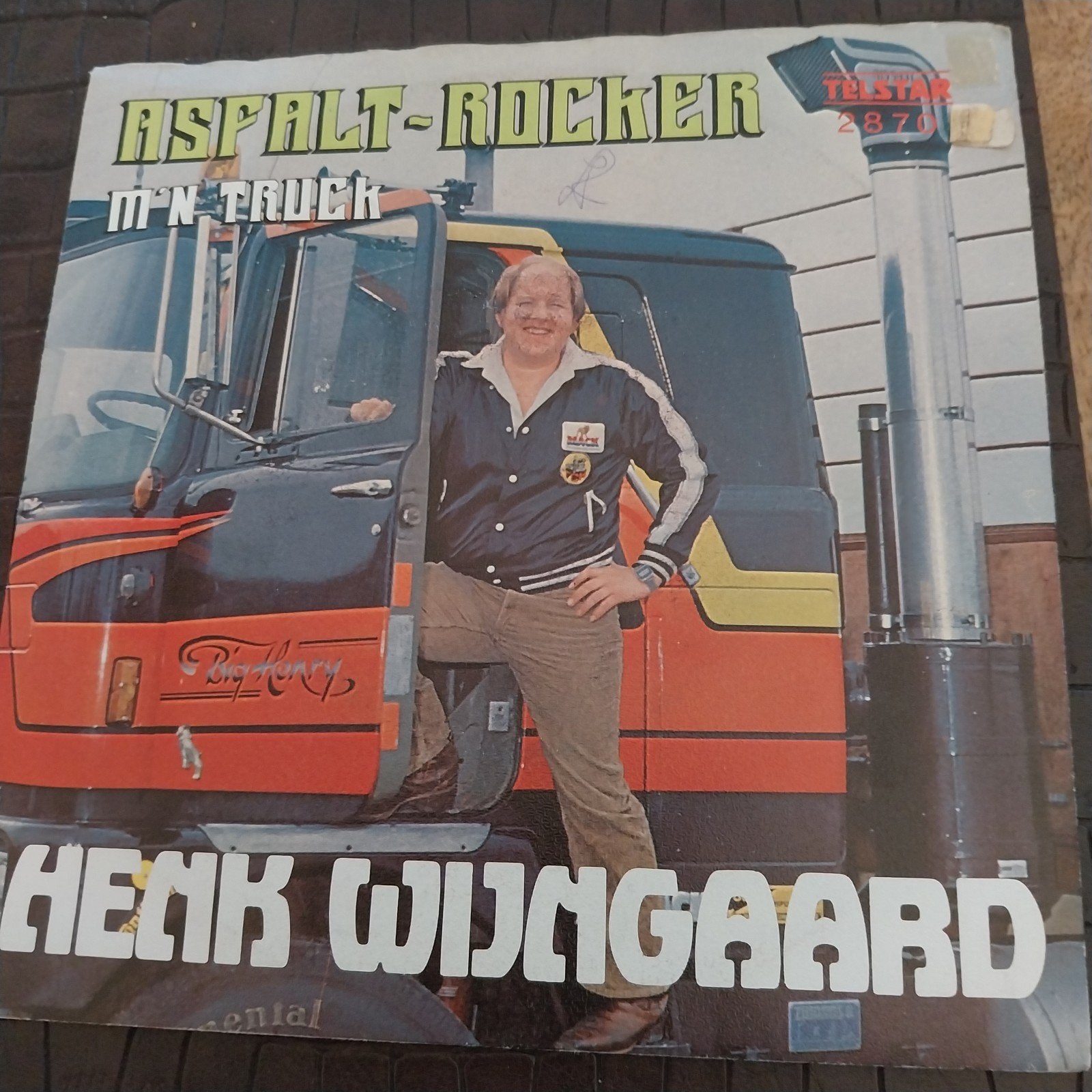 Henk Wijngaard - Aspalt-Rocker / M'n Truck (Vinyl Single), Gebruikt, 7 inch, Ophalen of Verzenden, EP