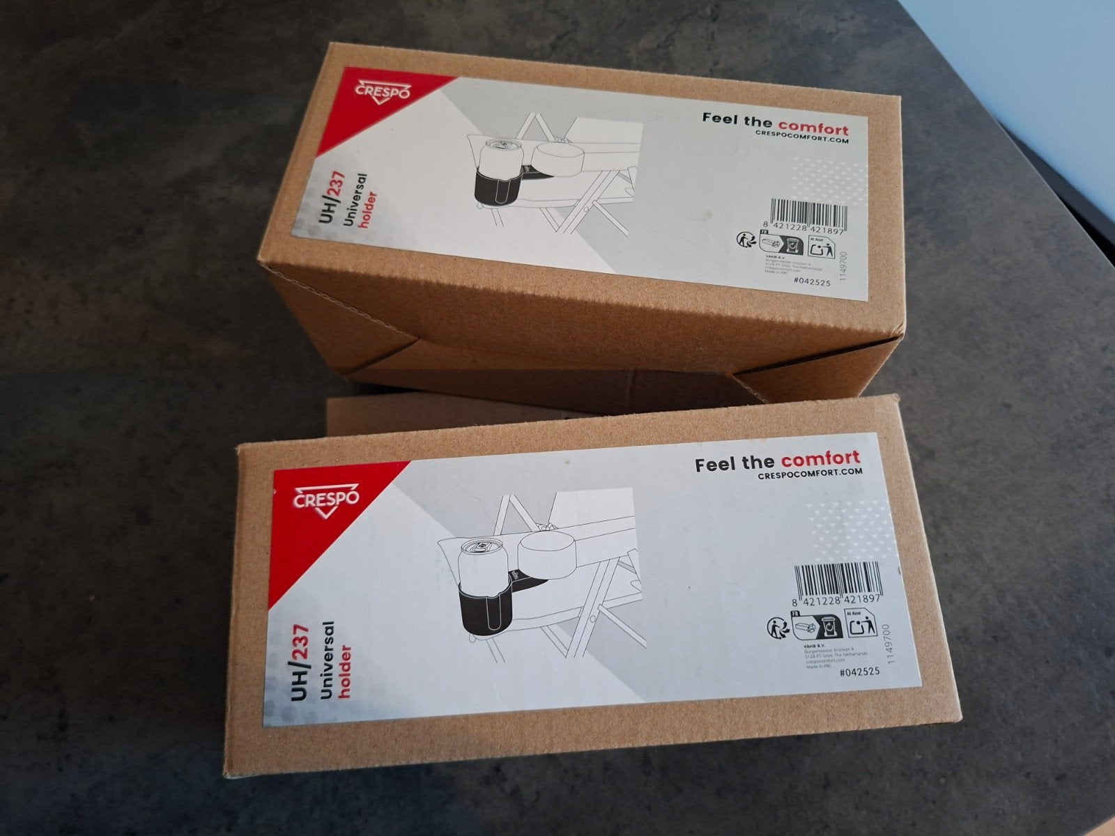 Crespo Bekerhouders (2 stuks) voor Campingstoelen - Nieuw, Ophalen of Verzenden, Nieuw