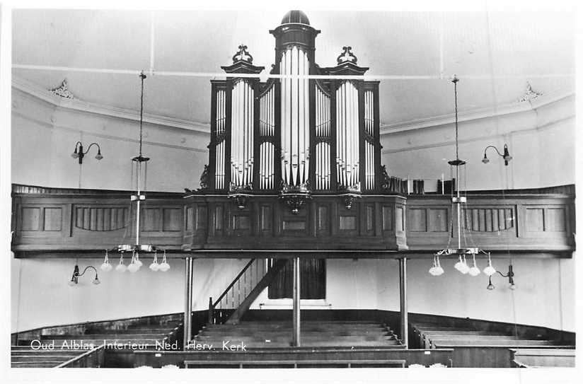 380-305-033 Oud Alblas NH Kerk, Verzenden, Voor 1920, Zuid-Holland