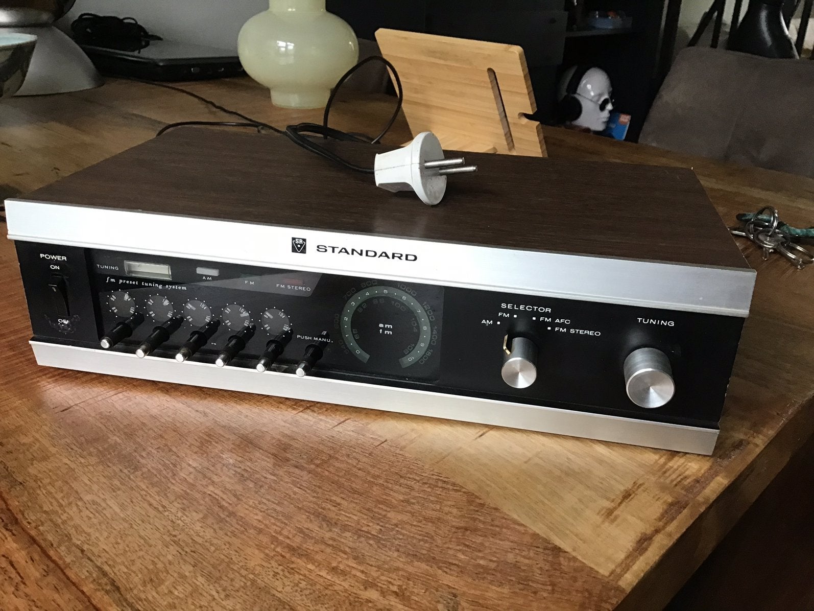 Vintage Standard Tuner - Klassieke Radio Ontvanger, Ophalen, Gebruikt