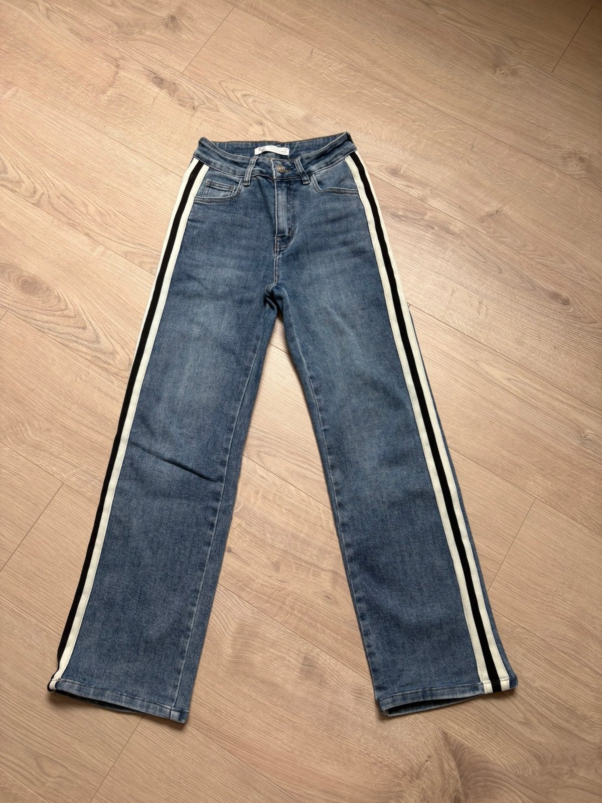 Hello mis broek blauw 34, Verzenden, Zo goed als nieuw, Blauw, W27 (confectie 34) of kleiner