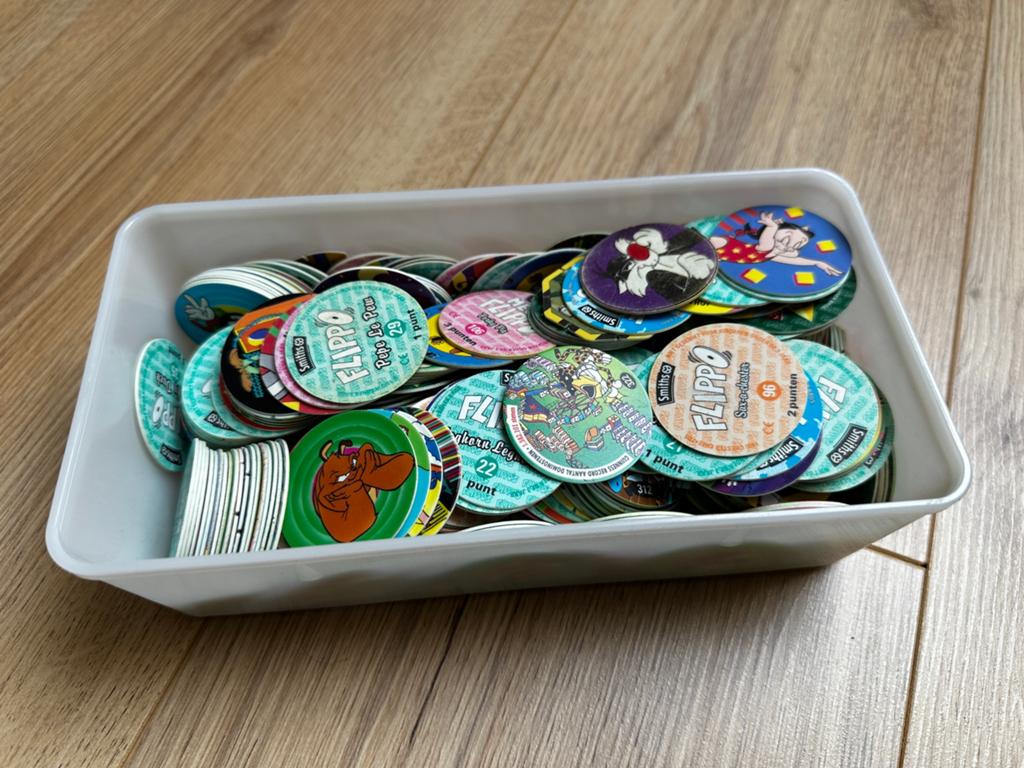Flippo’s bak vol., Ophalen, Losse flippo's