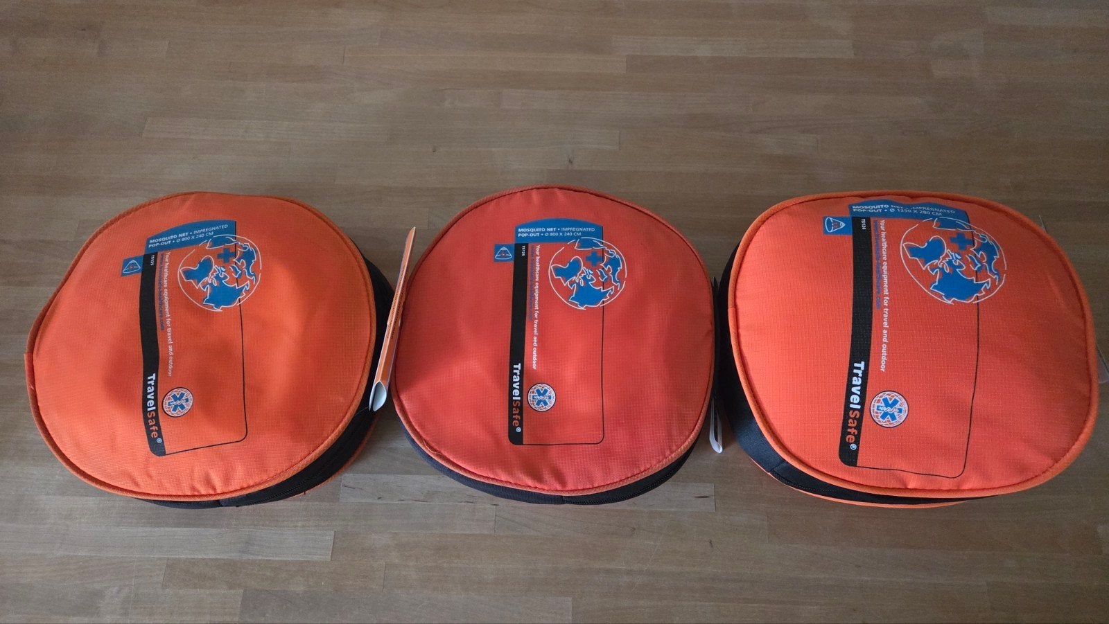 TravelSafe Klamboe Muggennet Geïmpregneerd - Diverse Maten, Caravans en Kamperen, Ophalen of Verzenden, Nieuw