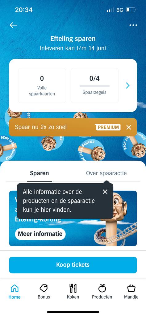 2 efteling laagseizoen tickets met korting, Tickets en Kaartjes, Drie personen of meer, Ticket of Toegangskaart