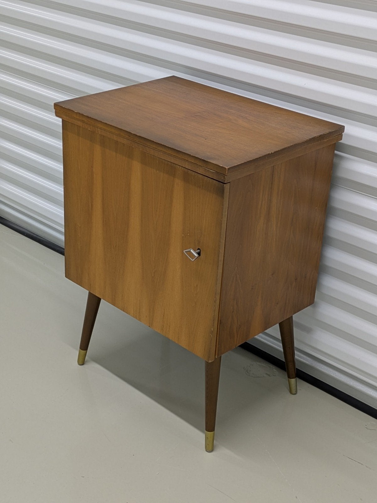 Vintage Kast Nachtkast Naaikast Jaren 60, Ophalen, Gebruikt, Minder dan 45 cm, 70 cm of meer