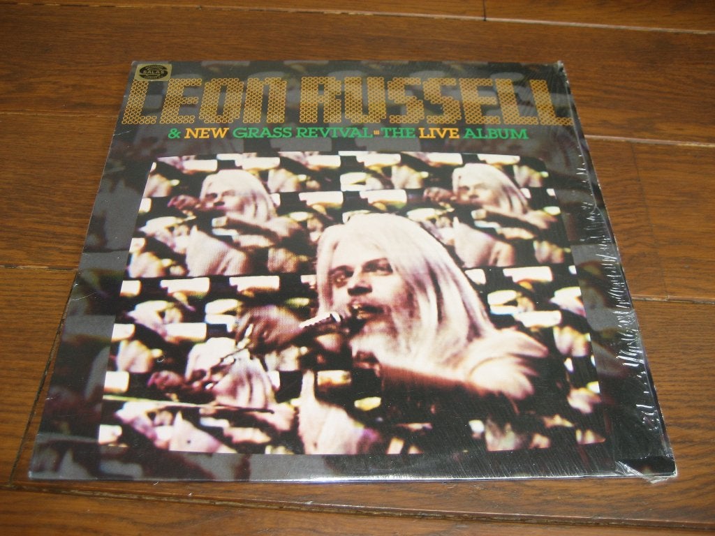 leon russell & new grass revival the live album, Ophalen of Verzenden, Zo goed als nieuw, 12 inch, Poprock