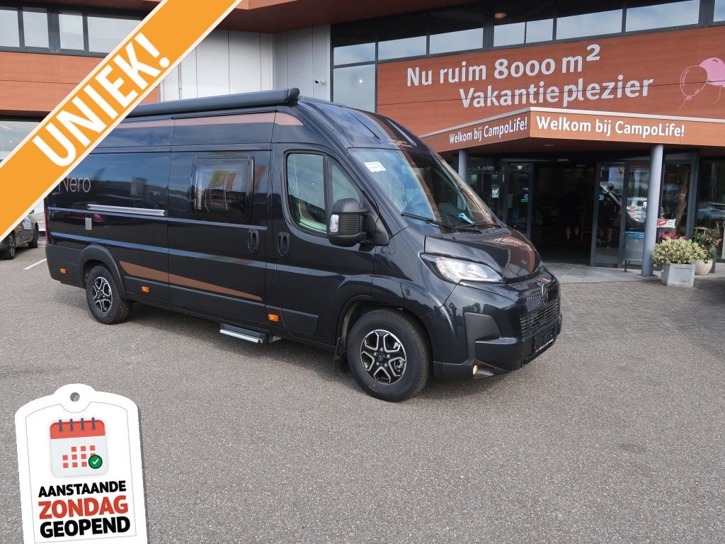 Hobby Vantana 65 NeroEdition € 7.040 voordeel, Caravans en Kamperen, Automaat, Buscamper of Camperbus, Boiler, Hobby