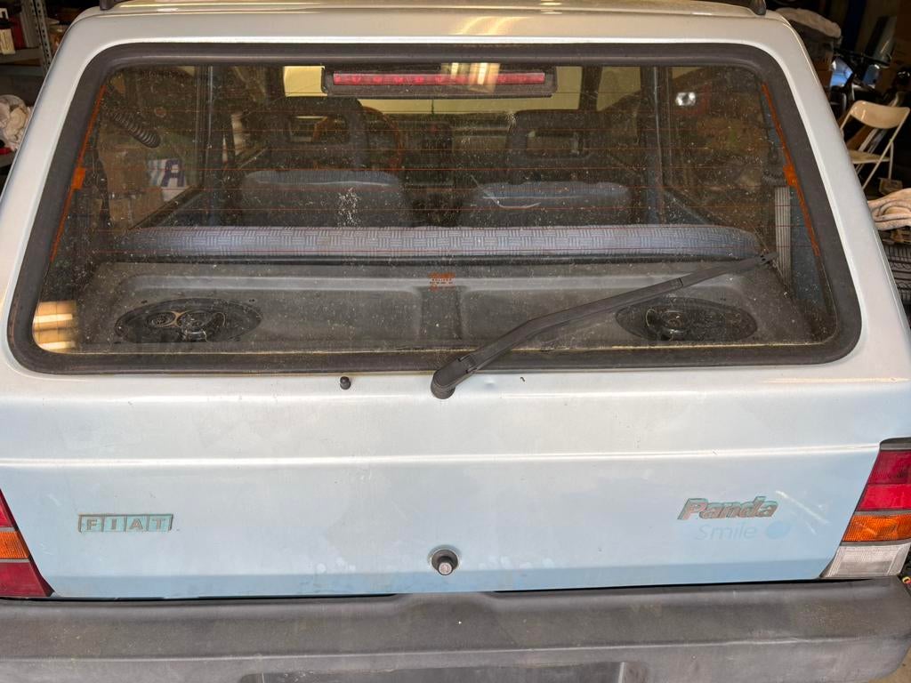 Panda 141 grille en achterklep 804a Azzuro Astrale, Ophalen, Gebruikt, Fiat, Achterklep