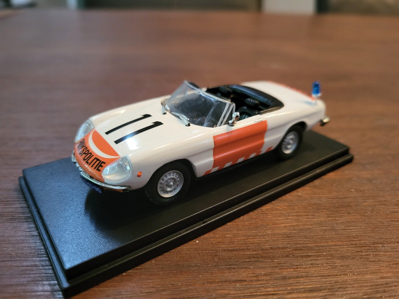 Alfa Romeo Spider Rijkspolitie,  politie, Ophalen of Verzenden, Auto, Overige merken