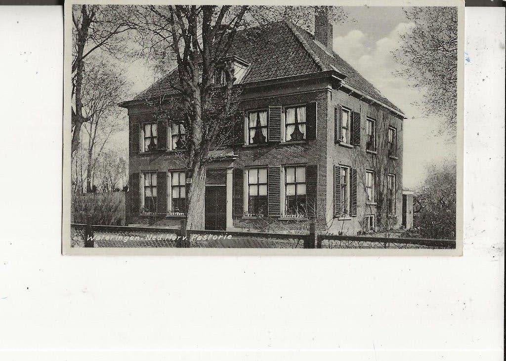 Wateringen Ned.Herv.Pastorie J Dijkshoorn, Ophalen of Verzenden, 1920 tot 1940, Ongelopen, Zuid-Holland