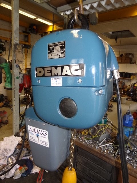 DEMAG ketting takel PK5N  500 kg, Ophalen, Zo goed als nieuw, Elektrisch