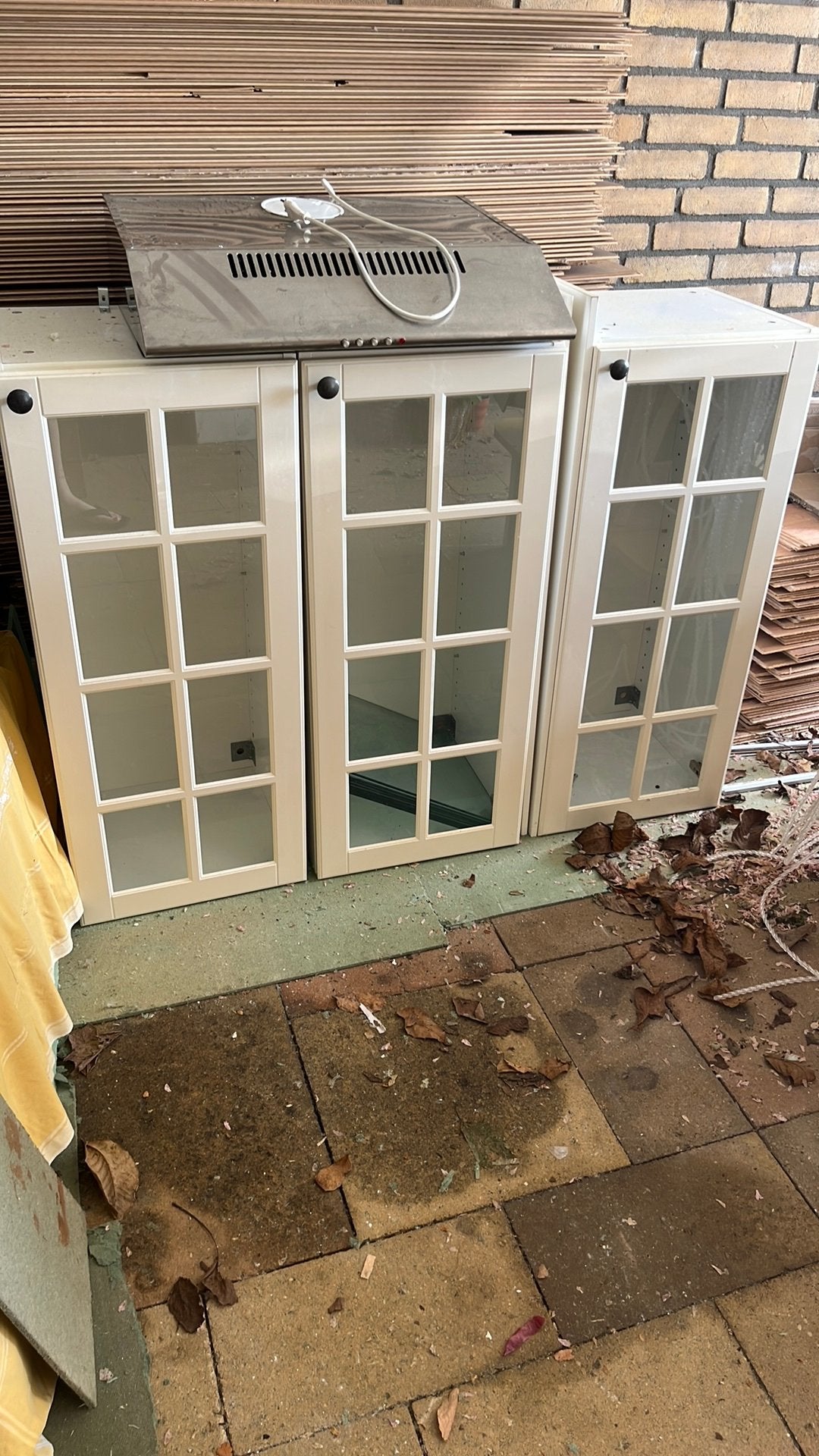 Bovenkastjes keukenelementen 40b x 38d x 93h cm, Ophalen, Minder dan 50 cm, Gebruikt, Wit