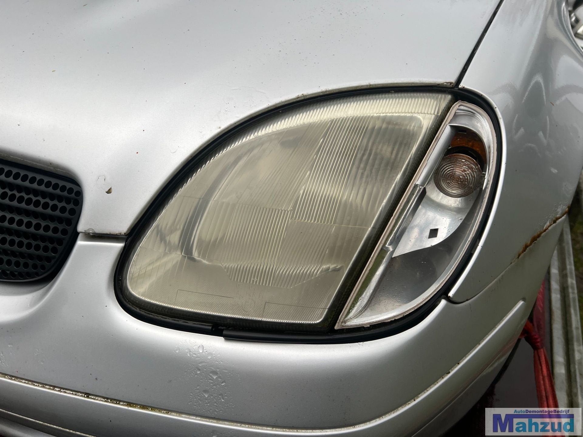 MERCEDES SLK R170 links koplamp + knipperlicht 1996-2004, Gebruikt, Mercedes-Benz AG, Mercedes-Benz, Ophalen of Verzenden