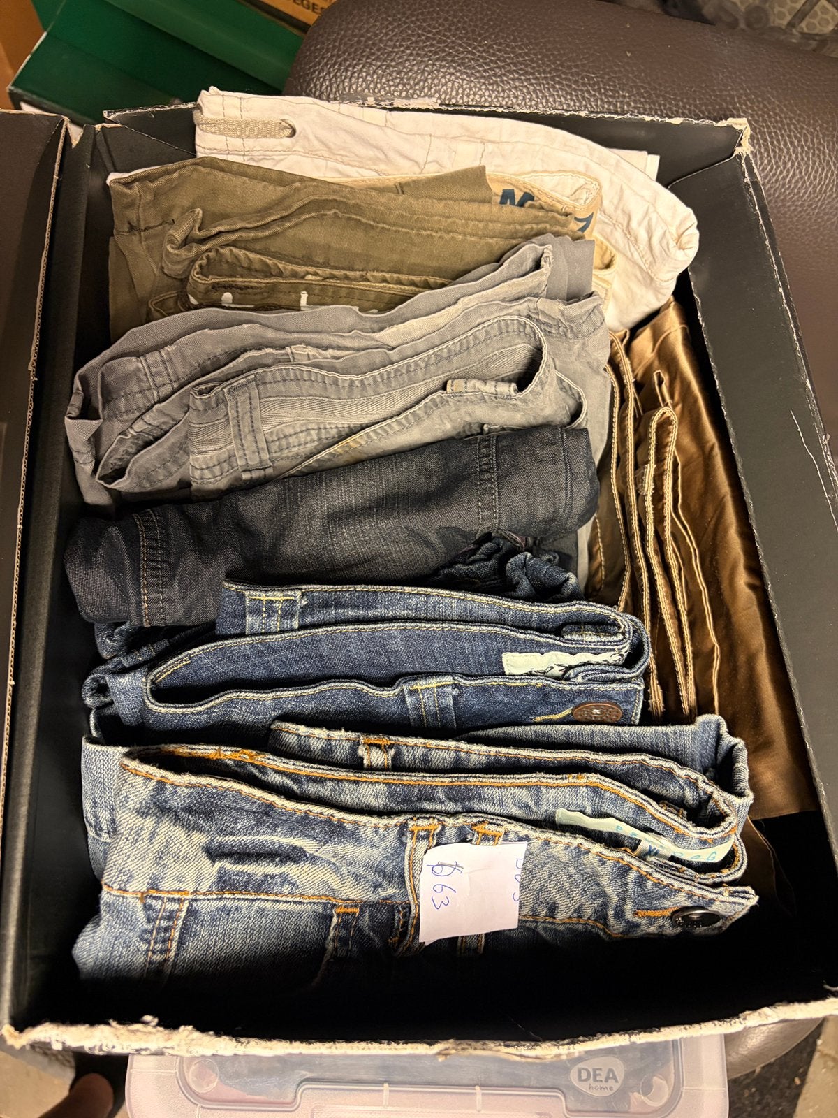 Div damesbroeken&jeans, Verzenden, Zo goed als nieuw, Maat 38/40 (M)