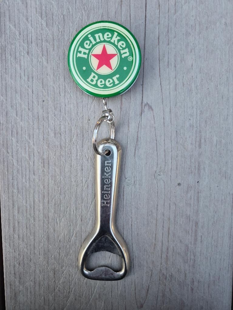 flesopener van Heineken, Verzamelen, Biermerken, Ophalen of Verzenden, Nieuw, Flesopener, Heineken