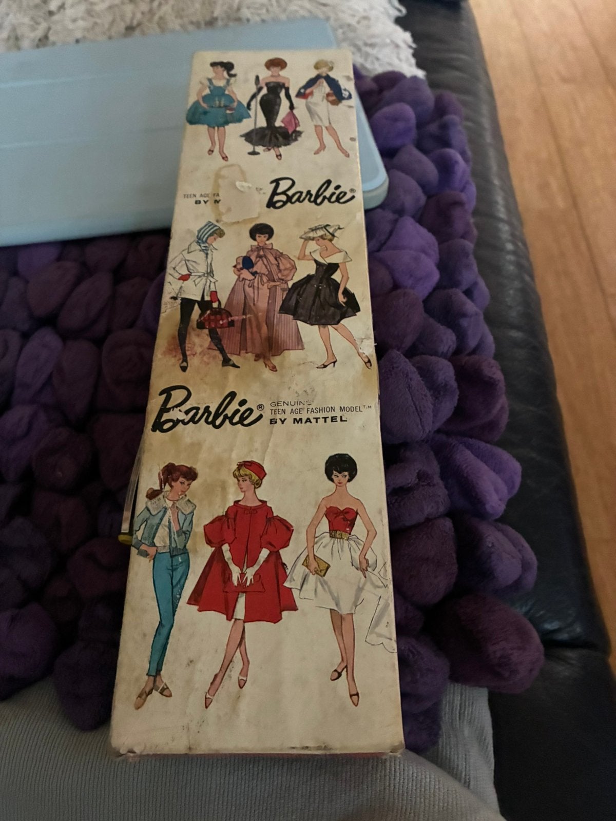 Barbie doos 1962, Ophalen of Verzenden, Gebruikt, Meisje