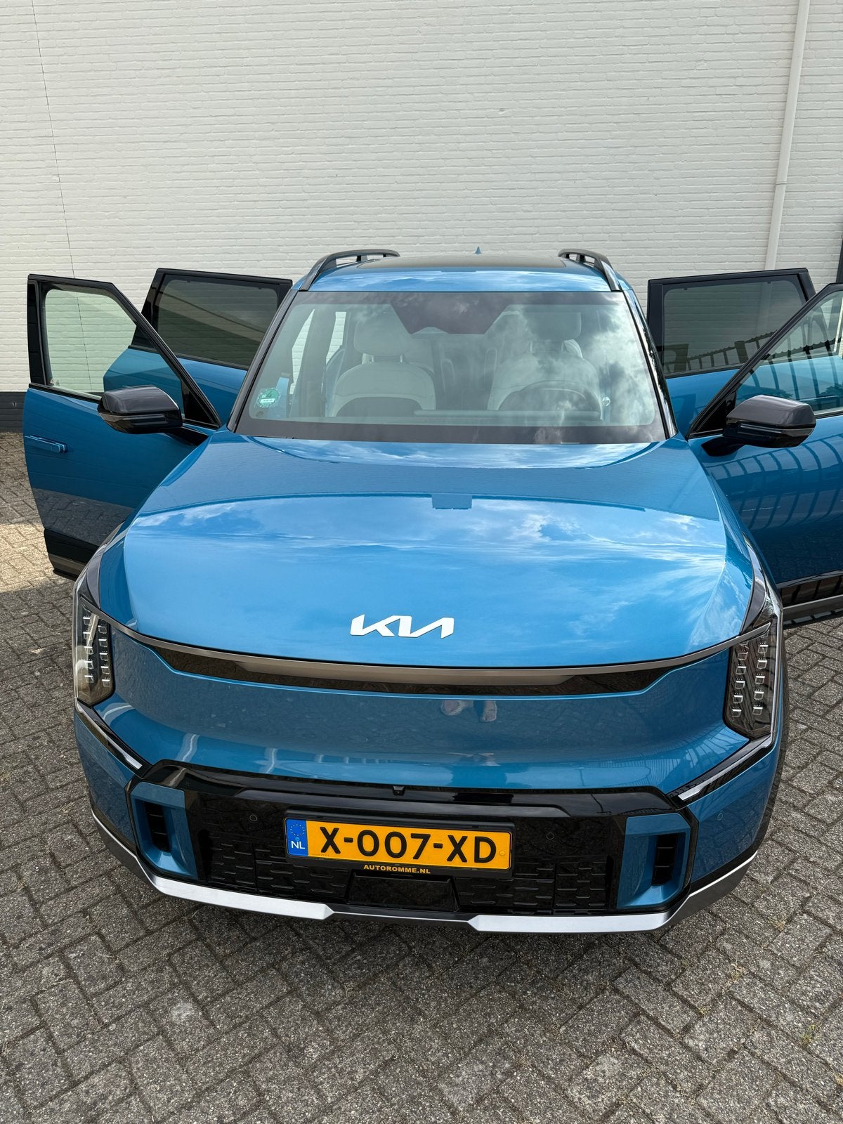 Kia EV9 99,8kWh 384pk AWD Dual Motor 2024 Blauw