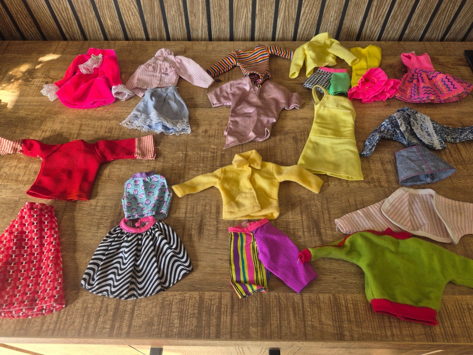Vintage Barbie kleding(C)Vaste lage pr€15euro, Verzamelen, Ophalen of Verzenden, Gebruikt, Kleertjes