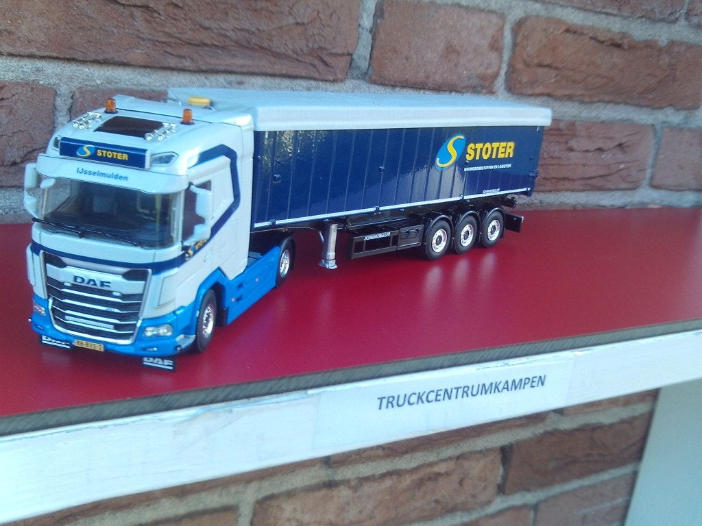 WSI  Daf  XG  4 x 2 + Volume  Kipper  van  Stoter., Hobby en Vrije tijd, Ophalen of Verzenden, Nieuw, Bus of Vrachtwagen, Wsi