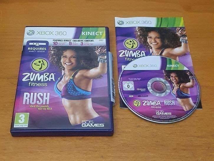XBOX 360 | Zumba Fitness Rush, Gebruikt, 1 speler, Ophalen of Verzenden, Vanaf 3 jaar