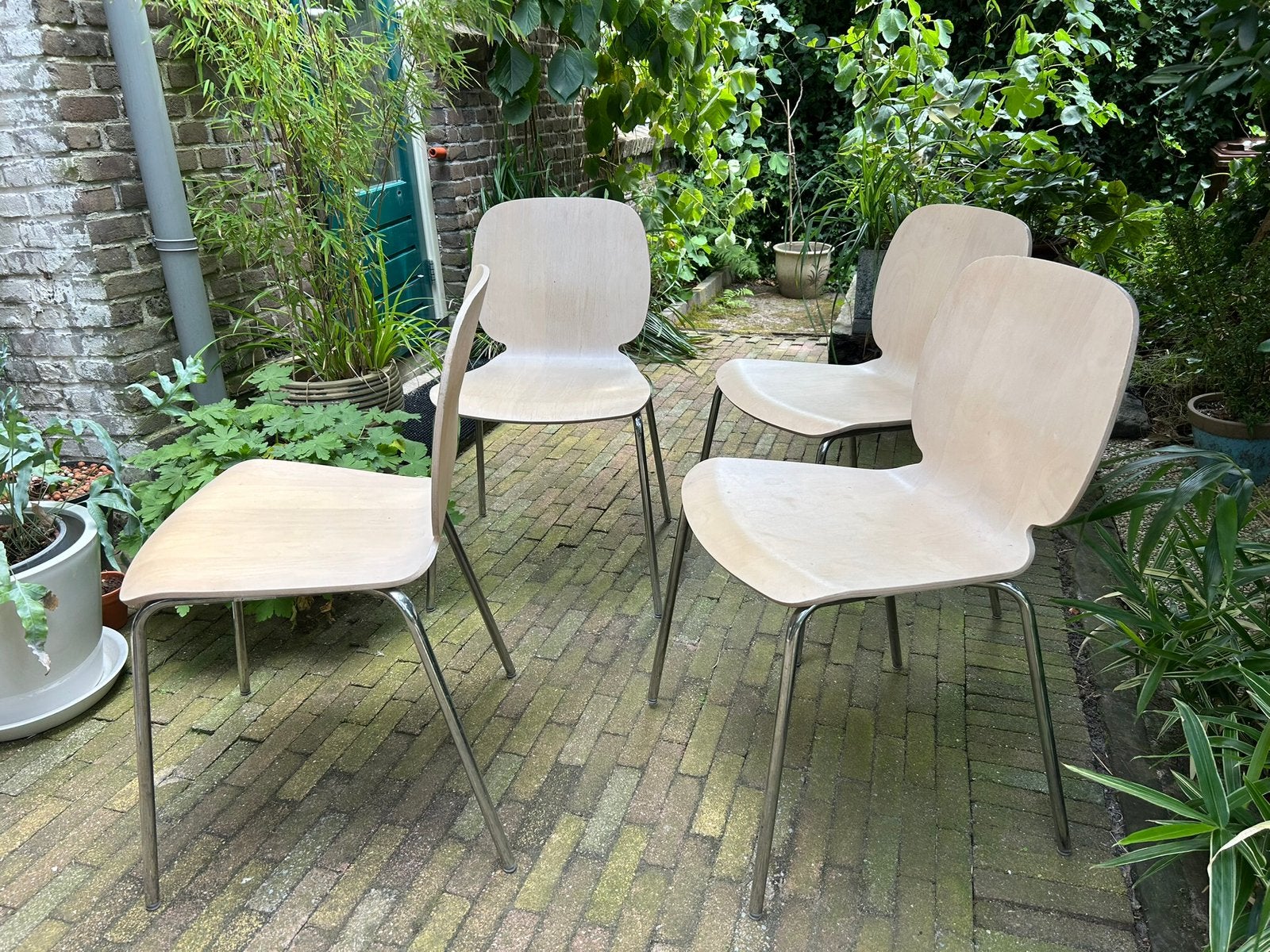 4 x Broringe stoelen IKEA, Ophalen, Gebruikt, Overige kleuren, Scandinavisch