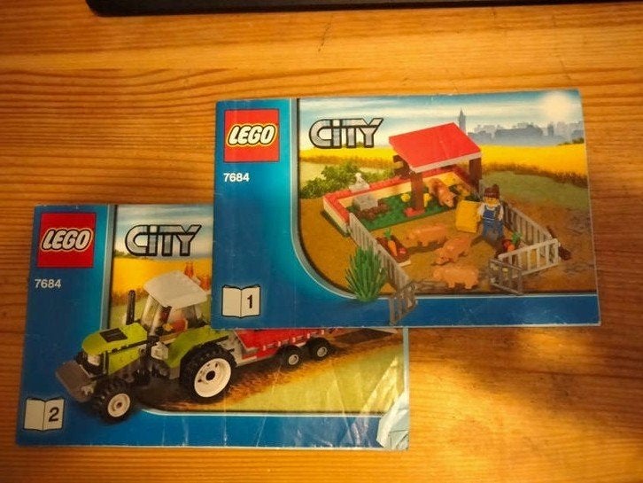 lego City boerderij 7684, Kinderen en Baby's, Ophalen, Lego, Complete set, City