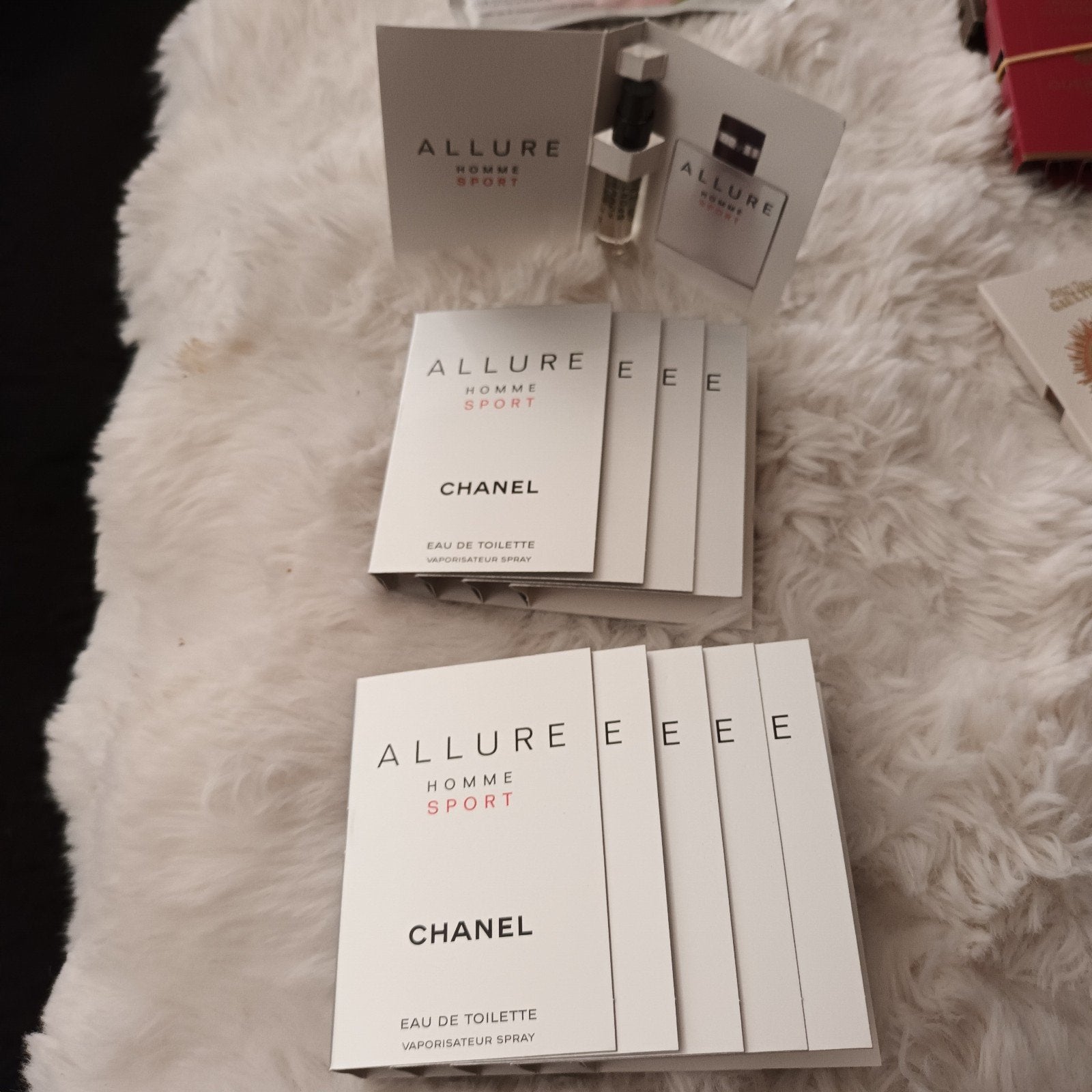 CHANEL ALLURE HOMME SPORT heren proefjes..10 x..nieuw, Ophalen of Verzenden, Nieuw