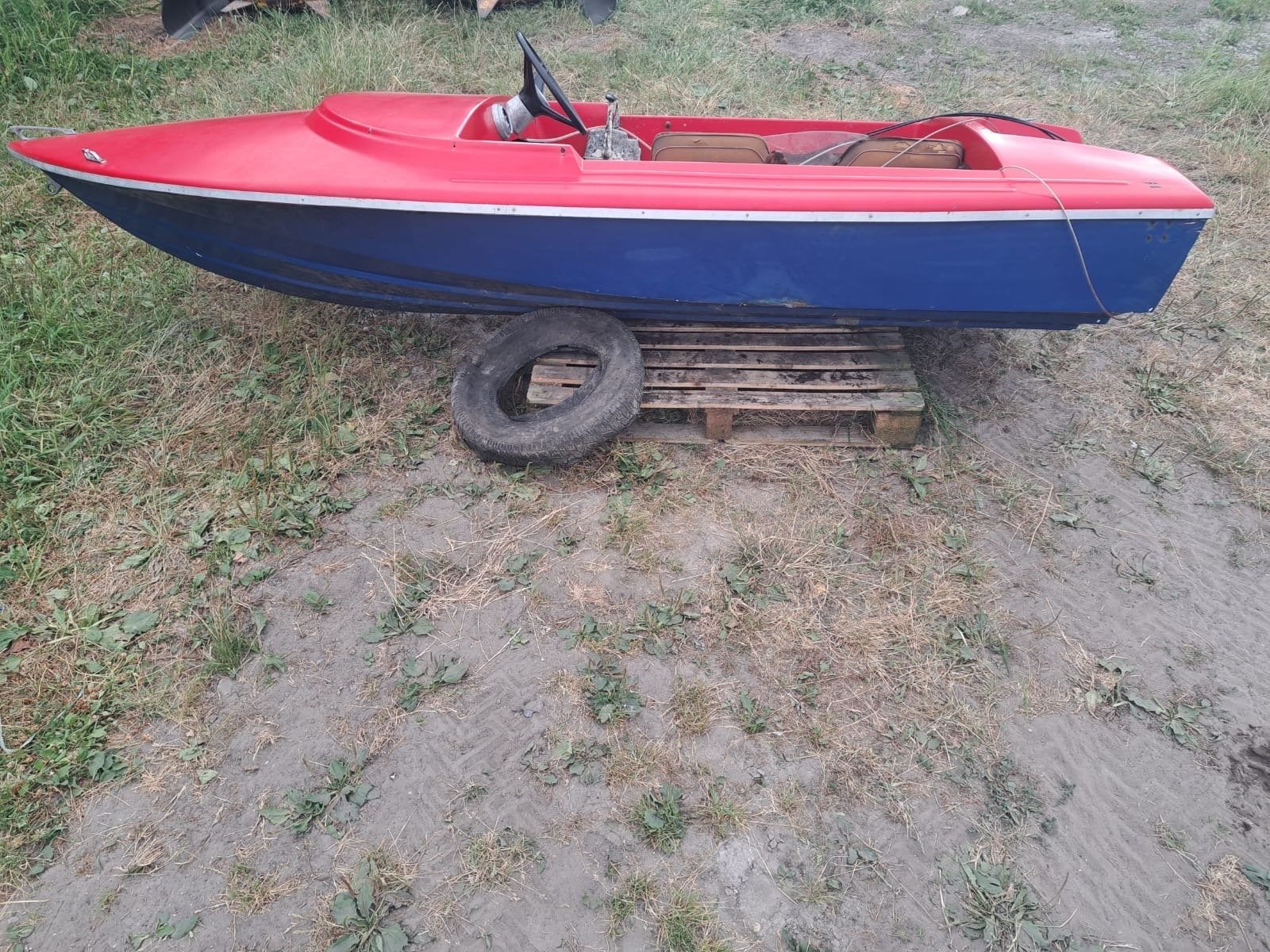 Leuk speedbootje, opknapper, Ophalen, Gebruikt