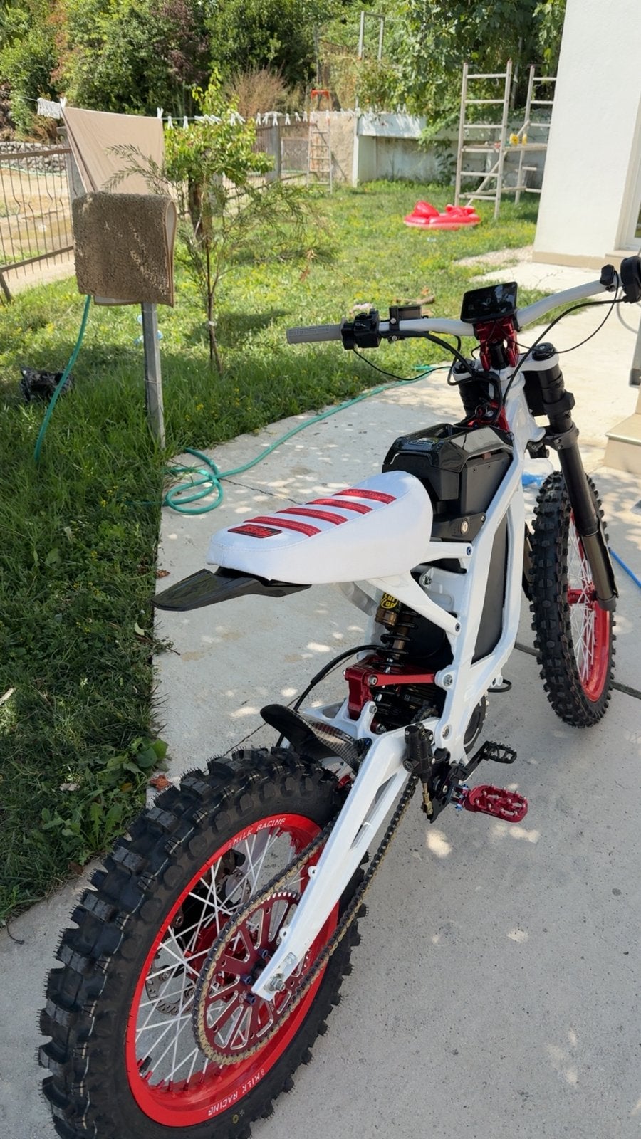 wit rode 72v surron lbx ebmx  (Ook te ruil!), Ophalen of Verzenden, Zo goed als nieuw, Overige merken