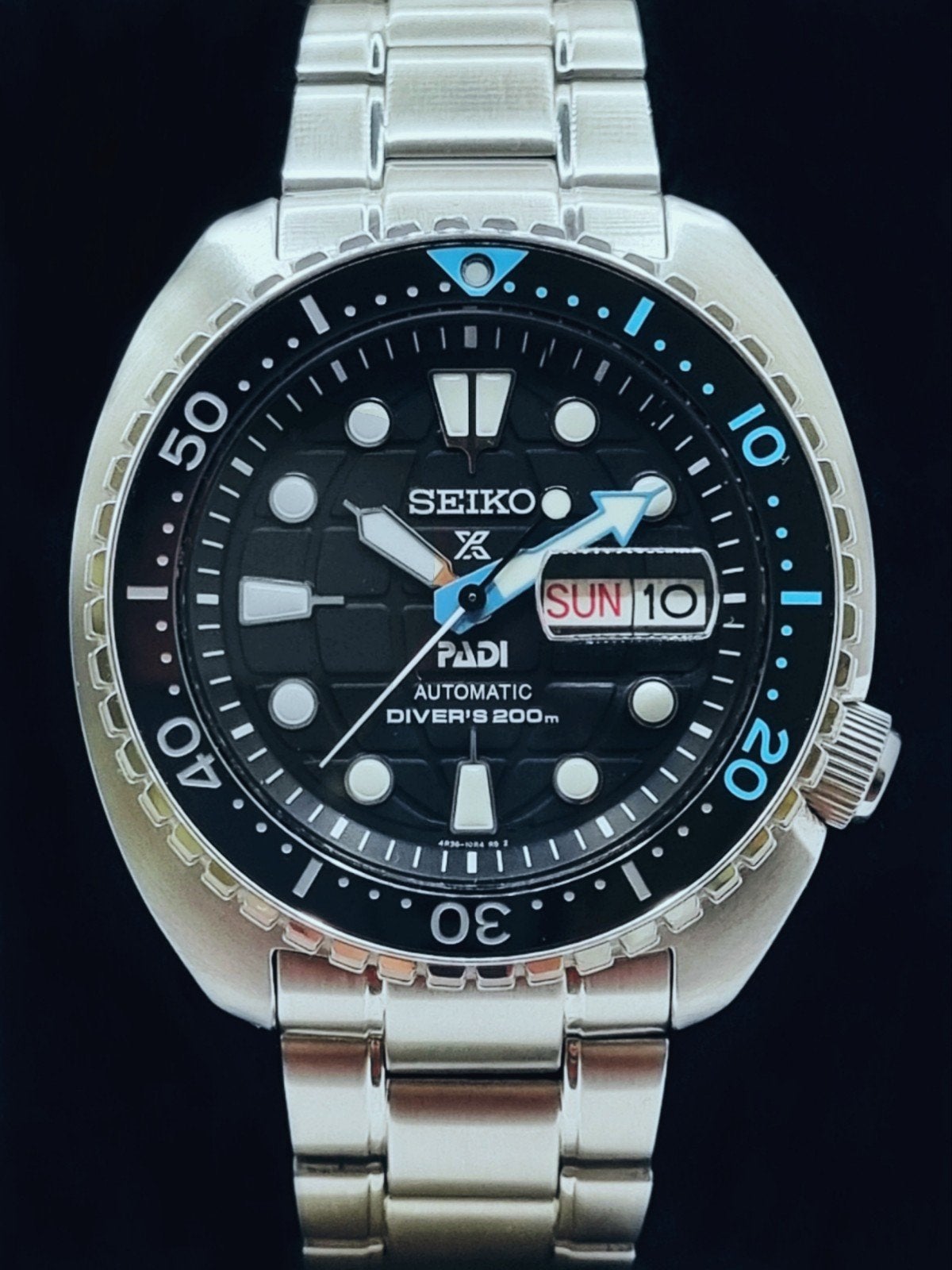 Seiko King Turtle Padi special edition -    3 jaar garantie, Staal, Polshorloge, Nieuw, Ophalen of Verzenden