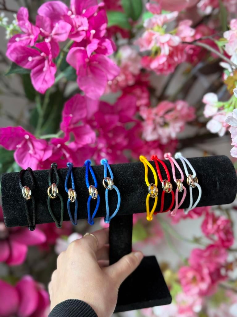 Trinity cartier armbandjes, Sieraden, Tassen en Uiterlijk, Armbanden, Ophalen of Verzenden, Nieuw, Overige kleuren