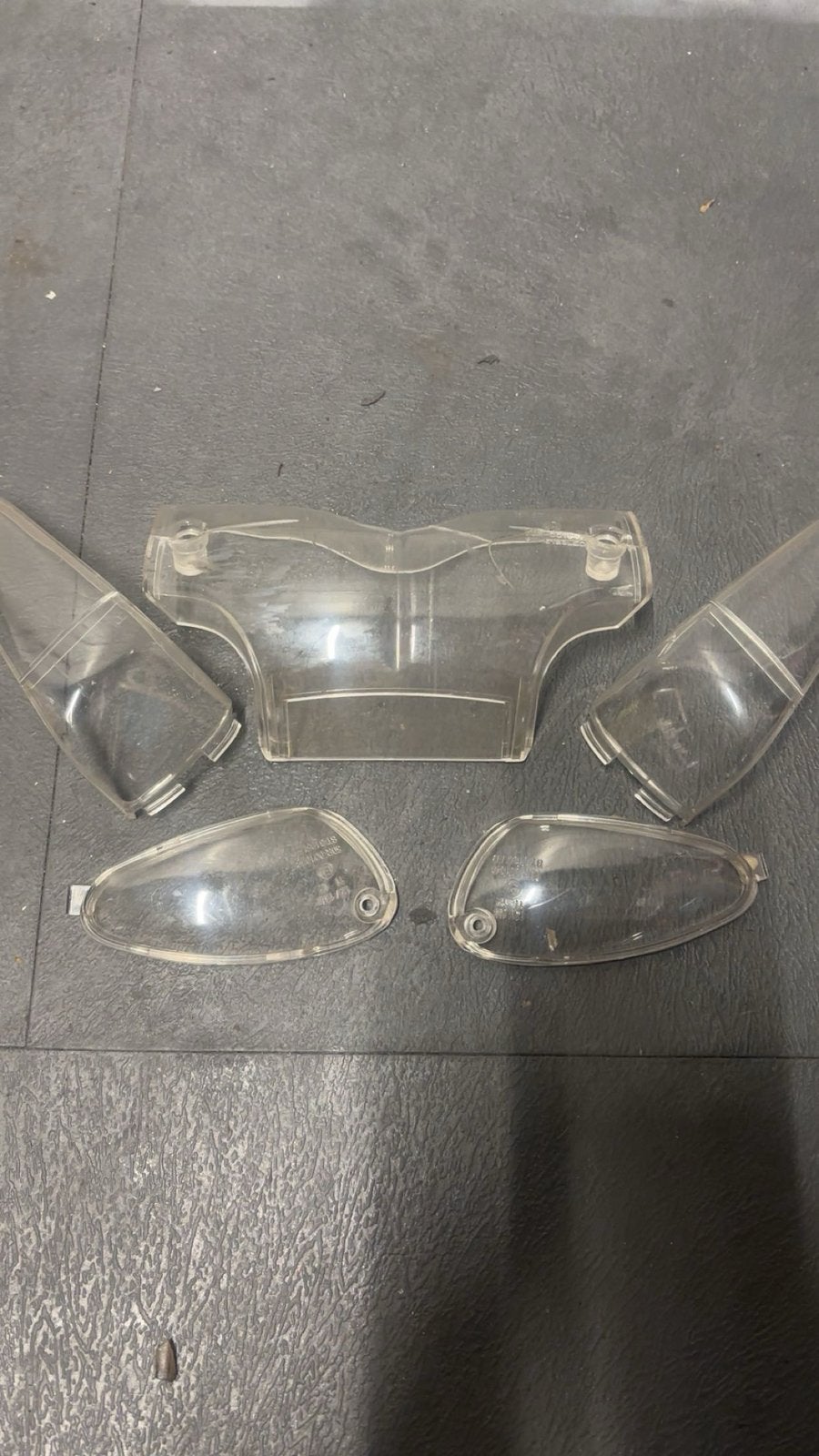 Gilera Runner knipperlicht glas achterlicht glas doorzichtig, Ophalen of Verzenden, Gebruikt, Koplamp
