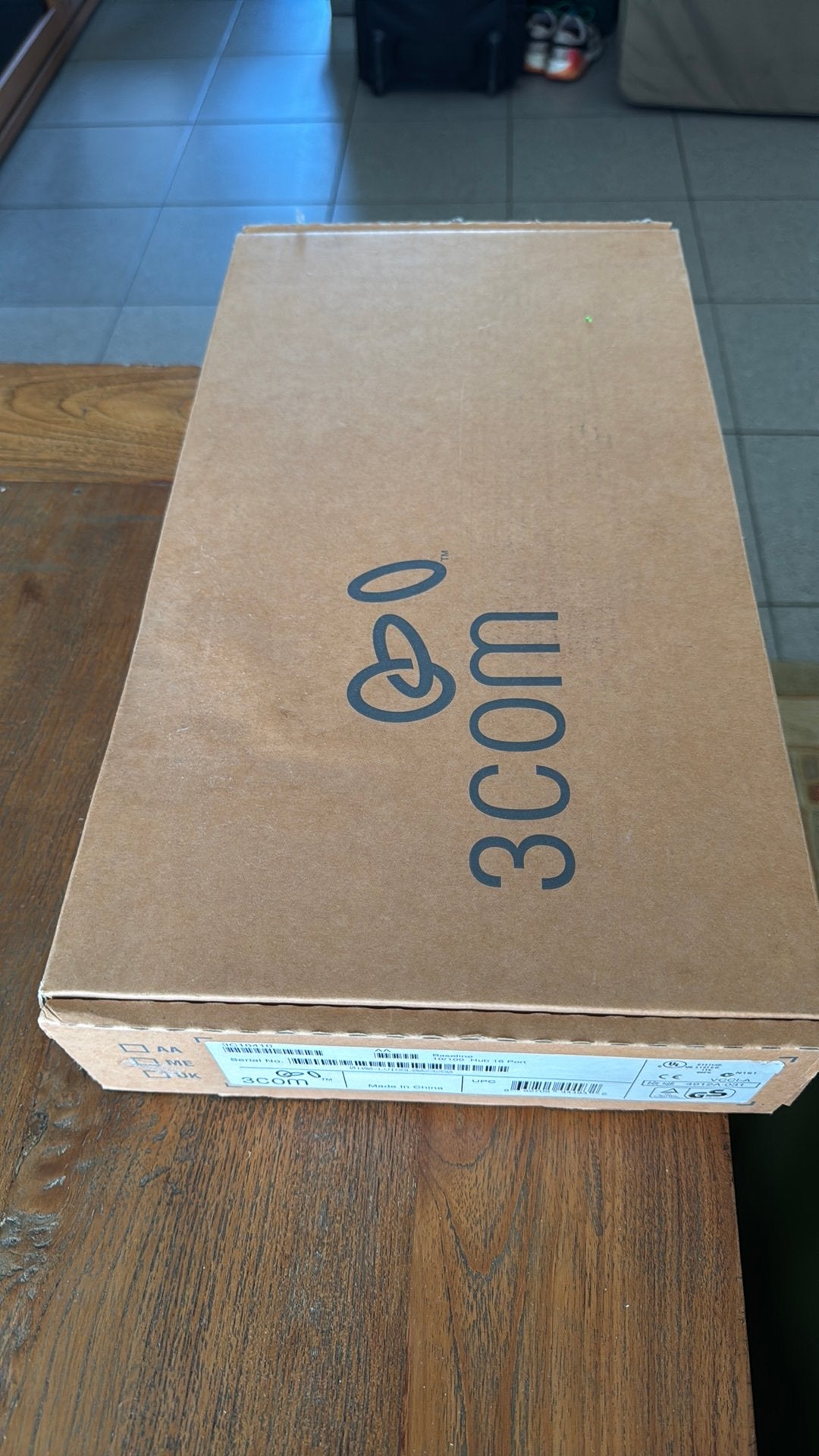3com 3C16410 SuperStack 3 Baseline 16 poorts hub, Ophalen of Verzenden, Nieuw