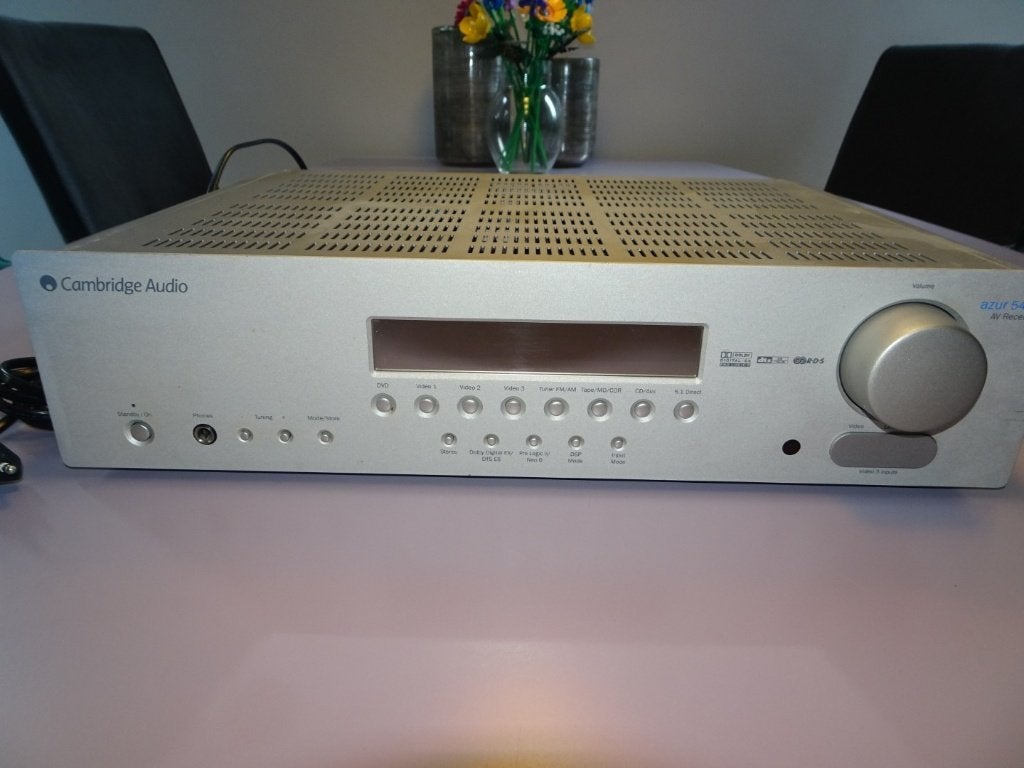 Cambridge Audio HIFI versterker / receiver + 2 speakers, Overige merken, Ophalen of Verzenden, 60 tot 120 watt, Gebruikt