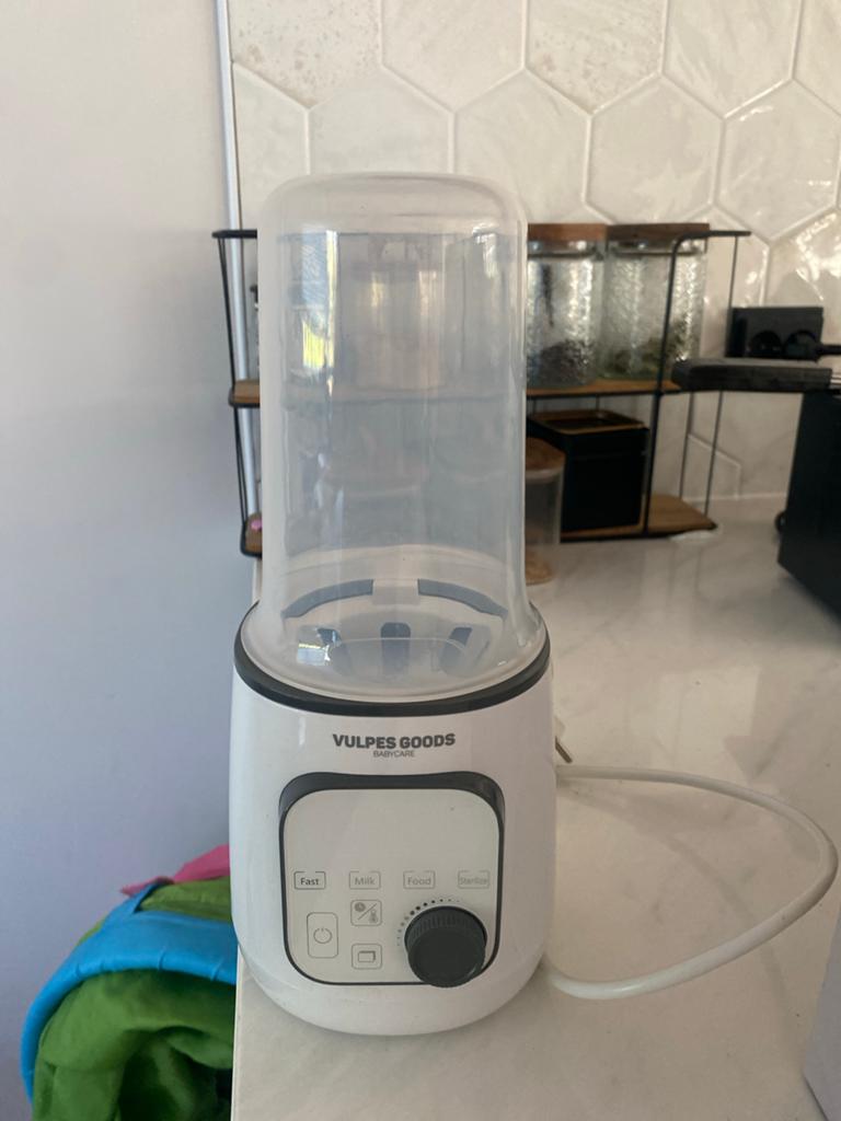Vulpes Goods Flessenwarmer Deluxe, Ophalen of Verzenden, Zo goed als nieuw, Flessen- of potjesverwarmer