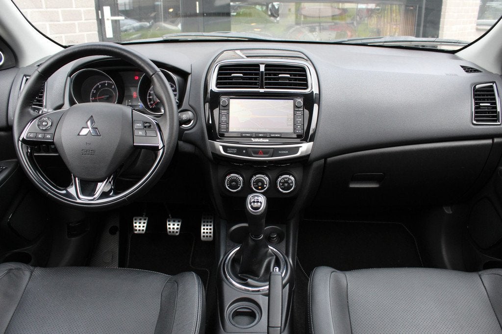 Mitsubishi ASX 1.6 Cleartec Instyle / Leder / Panoramadak /, Auto's, Gebruikt, 4 cilinders, Met garantie (alle), 1590 cc