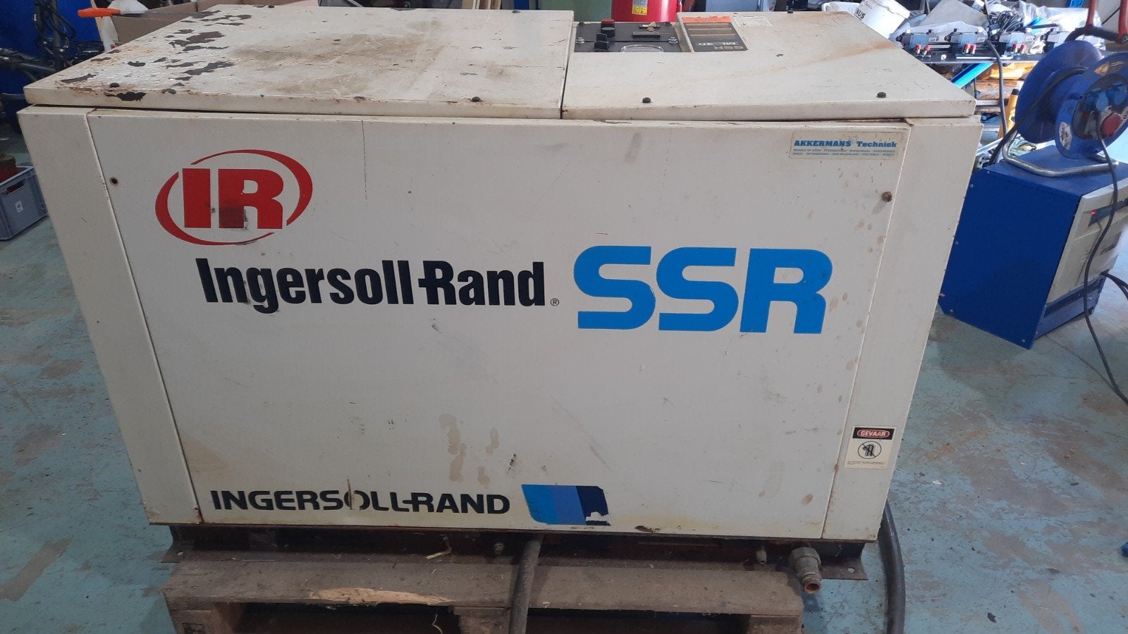 schroef compressor, 100 liter of meer, Ophalen