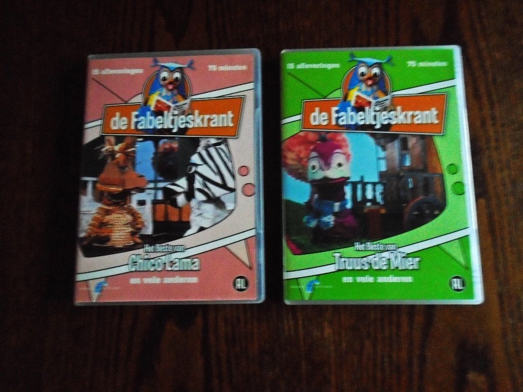dvd's Fabeltjeskrant, Alle leeftijden, Tv-serie, Ophalen of Verzenden, Zo goed als nieuw