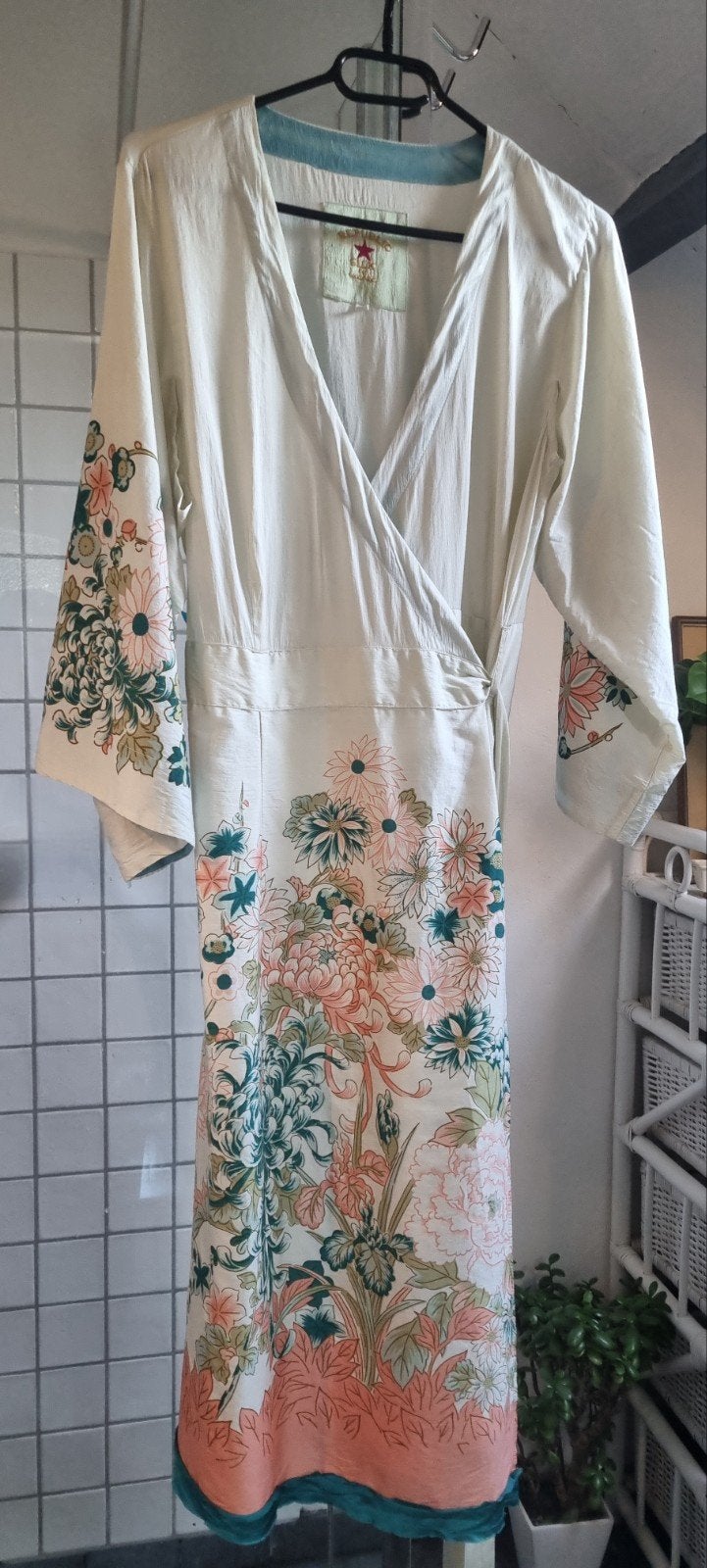 prachtige kimonojurk Republic silk by Noa Noa, Kleding | Dames, Ophalen of Verzenden, Zo goed als nieuw, Maat 34 (XS) of kleiner