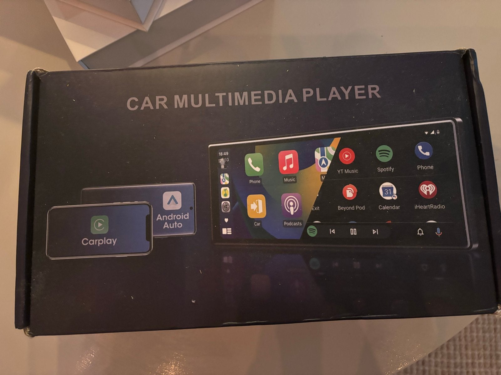 Auto Multimedia Speler met CarPlay & Android Auto, Ophalen, Nieuw