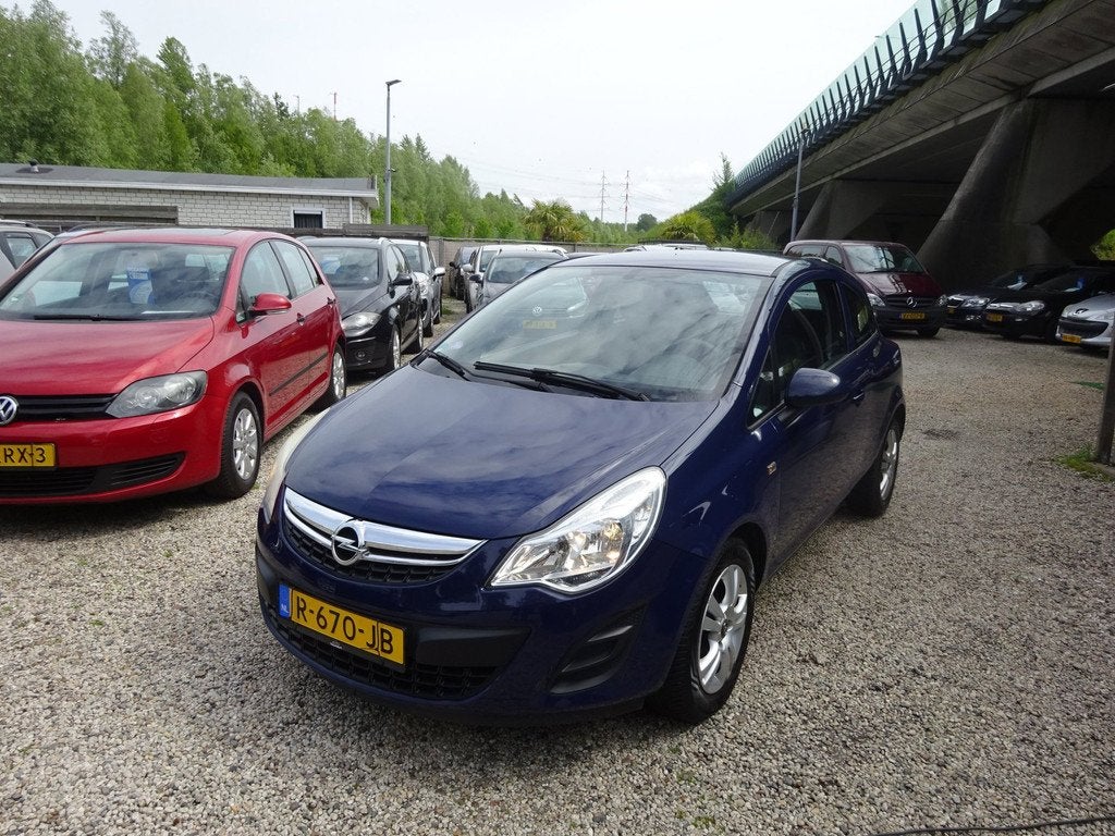 Opel Corsa 1.2 EcoFlex Selection, Airco, Stuurbekrachtiging,, Voorwielaandrijving, Euro 5, 4 cilinders, Blauw