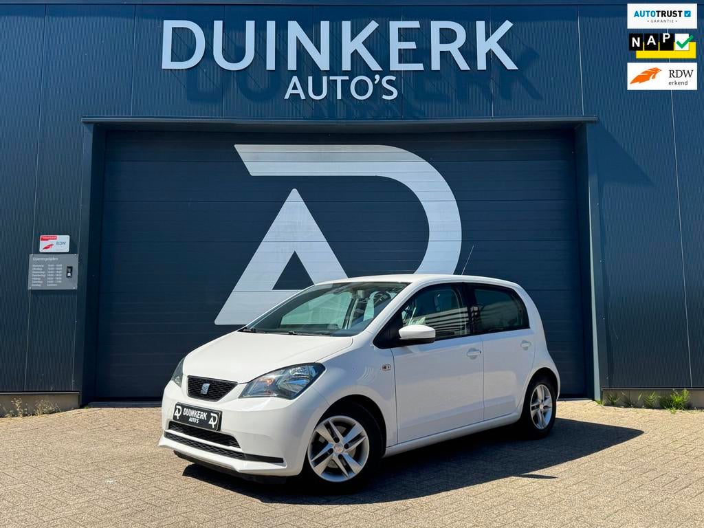 Seat Mii 1.0 Style Chic | Airco | NAP, Voorwielaandrijving, Euro 5, Stof, Gebruikt