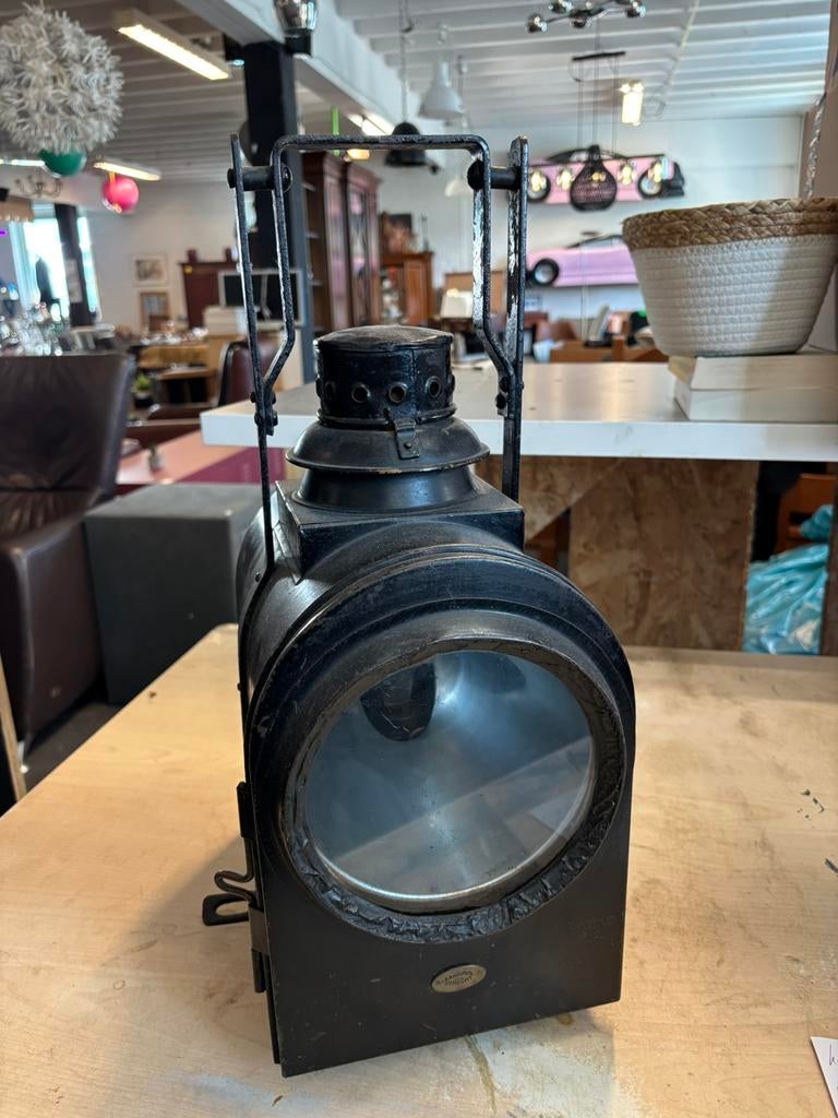 Antieke NS treinlamp / wagonlamp, Ophalen of Verzenden