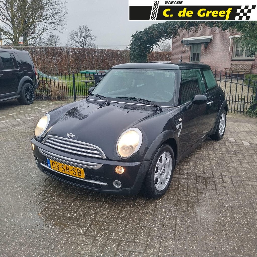 MINI 3-Deurs 1.6 One Seven, Voorwielaandrijving, Gebruikt, Zwart, 4 cilinders