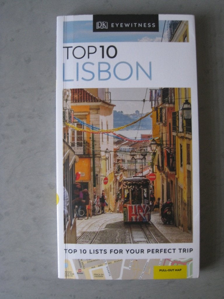 Reisgids Lissabon - Eyewitness Travel Guides Top 10, Overige merken, Europa, Ophalen of Verzenden, Zo goed als nieuw
