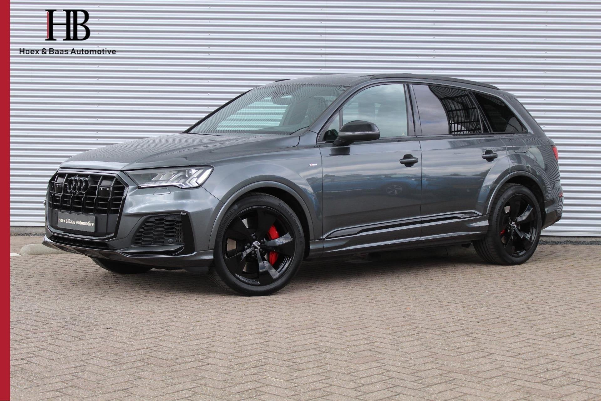 Audi Q7 60 TFSI e quattro Pro Line S Competition/Pano/Matrix, Auto's, Audi, Automaat, Gebruikt, 2995 cc, Leder