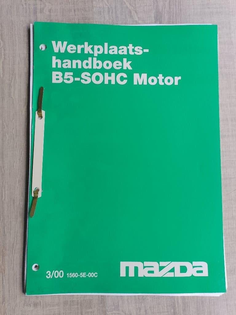 Mazda dealer werkplaats boeken motoren jaren 80 - 90, Ophalen of Verzenden, Gelezen, Mazda