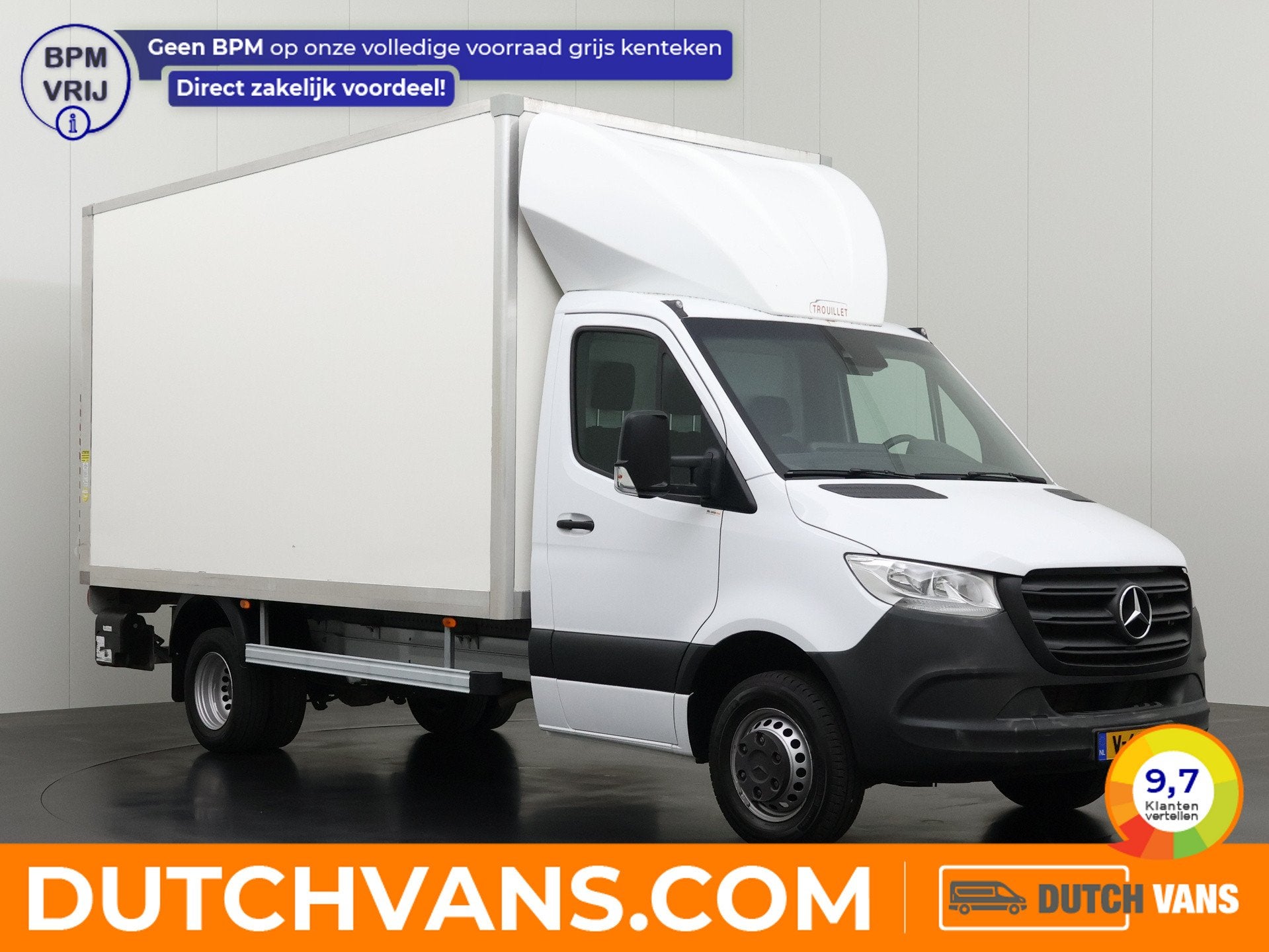 Mercedes-Benz Sprinter 515CDI Automaat Bakwagen+Laadklep | 2, Auto's, Automaat, Achterwielaandrijving, Gebruikt, Euro 6
